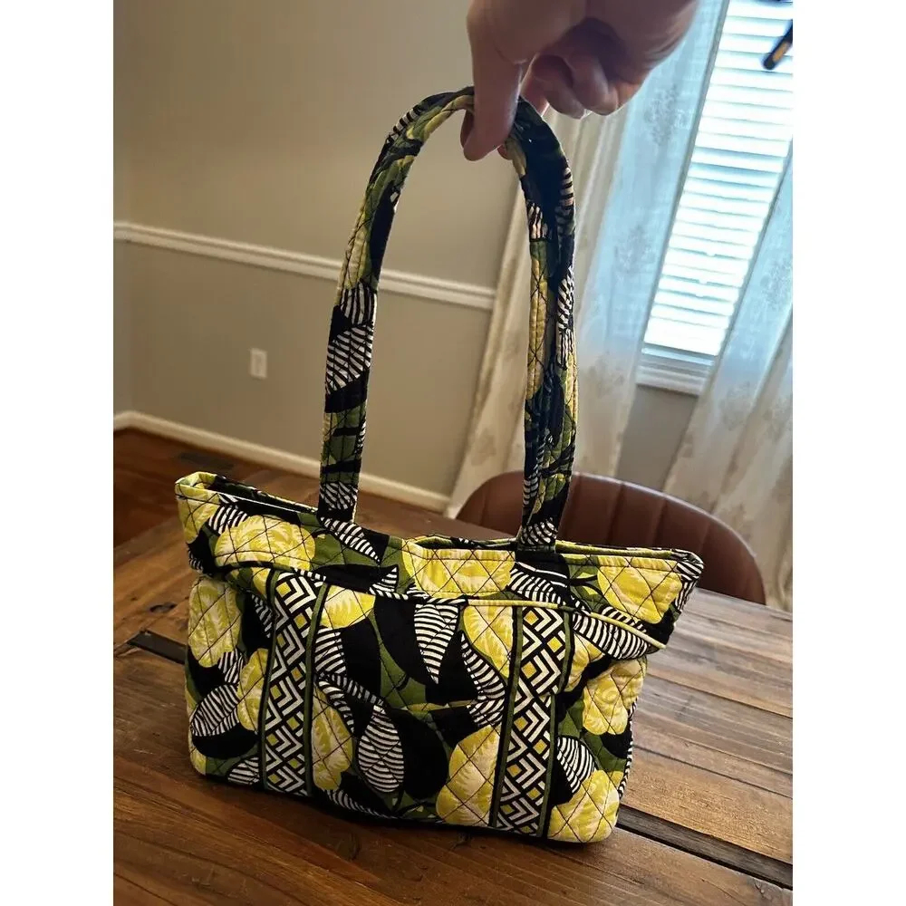 Vera Bradley La Neon Rose Little Hipster Shoulder Bag And Wallet